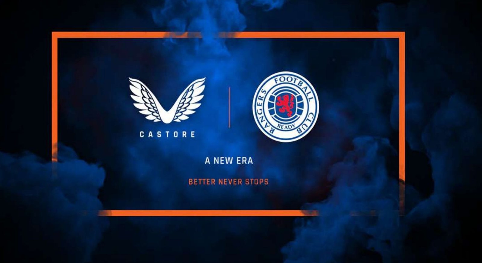 Castore and Rangers FC 'A New Era' campaign.